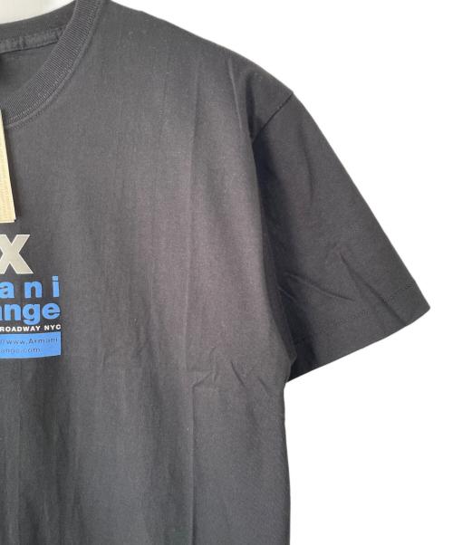 ARMANI EXCHANGE（アルマーニ エクスチェンジ）ARMANI EXCHANGE (アルマーニ エクスチェンジ) 半袖カットソー ブラック サイズ:Mの古着・服飾アイテム
