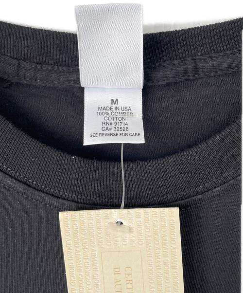 ARMANI EXCHANGE（アルマーニ エクスチェンジ）ARMANI EXCHANGE (アルマーニ エクスチェンジ) 半袖カットソー ブラック サイズ:Mの古着・服飾アイテム