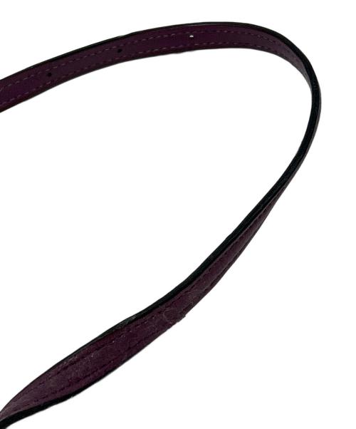 COACH（コーチ）COACH (コーチ) 2WAYショルダーバッグ ブラウン×パープルの古着・服飾アイテム