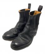 LOAKEローク）の古着「サイドゴアブーツ」｜ブラック