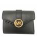 MICHAEL KORS（マイケル・コース）の古着「2つ折り財布」｜ブラック
