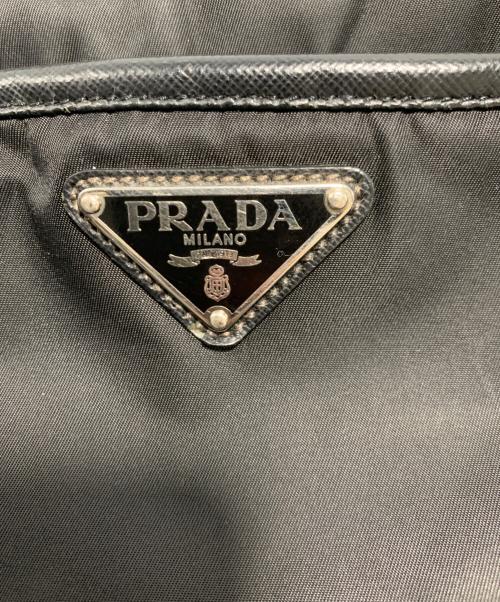 PRADA（プラダ）PRADA (プラダ) ナイロンブリーフバッグ ブラックの古着・服飾アイテム