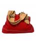 Vivienne Westwood (ヴィヴィアンウエストウッド) ハンドバッグ レッド×ベージュ：15000円