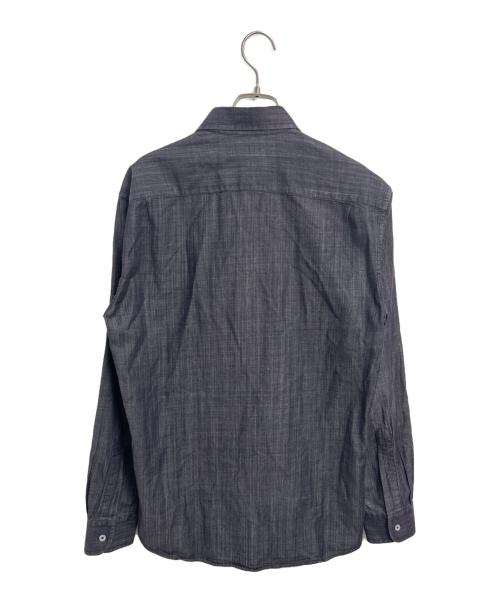 LOUIS VUITTON（ルイ ヴィトン）LOUIS VUITTON (ルイ ヴィトン) 長袖シャツ インディゴ系 サイズ:39の古着・服飾アイテム
