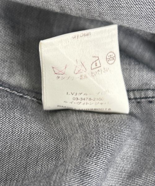 LOUIS VUITTON（ルイ ヴィトン）LOUIS VUITTON (ルイ ヴィトン) 長袖シャツ インディゴ系 サイズ:39の古着・服飾アイテム