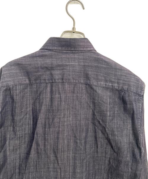 LOUIS VUITTON（ルイ ヴィトン）LOUIS VUITTON (ルイ ヴィトン) 長袖シャツ インディゴ系 サイズ:39の古着・服飾アイテム