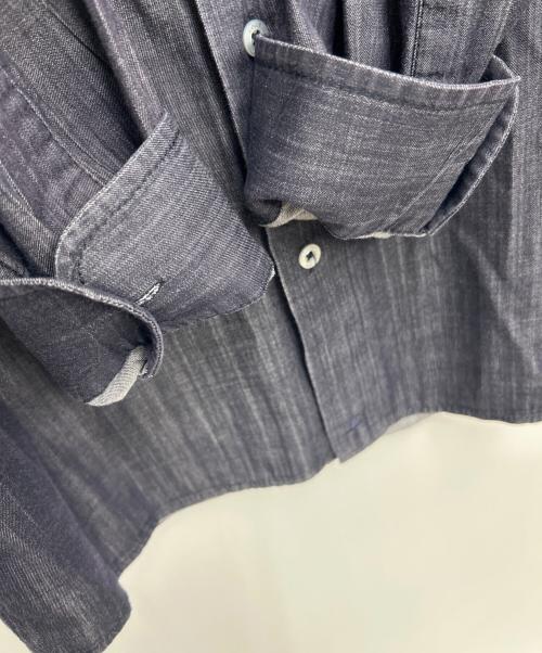 LOUIS VUITTON（ルイ ヴィトン）LOUIS VUITTON (ルイ ヴィトン) 長袖シャツ インディゴ系 サイズ:39の古着・服飾アイテム