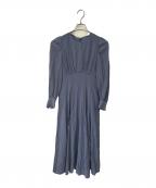HER LIP TOハーリップトゥ）の古着「長袖ワンピース」｜ブルー