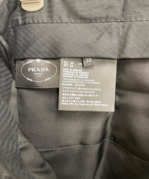 PRADA（プラダ）PRADA (プラダ) パンツ ブラック サイズ:38 未使用品の古着・服飾アイテム