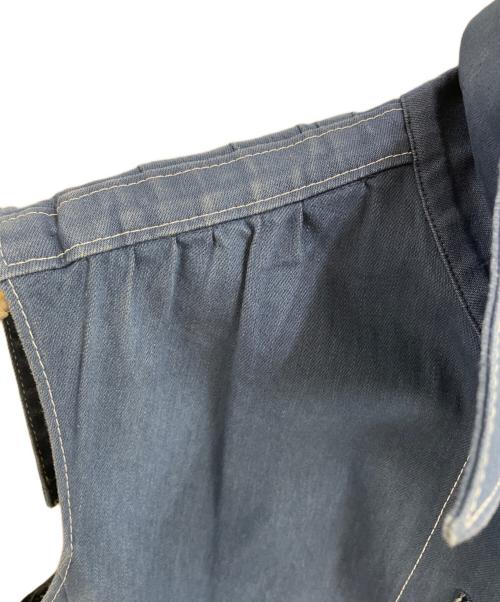 PRADA（プラダ）PRADA (プラダ) ノースリーブワンピース ブルー サイズ:38の古着・服飾アイテム