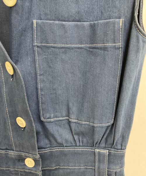 PRADA（プラダ）PRADA (プラダ) ノースリーブワンピース ブルー サイズ:38の古着・服飾アイテム