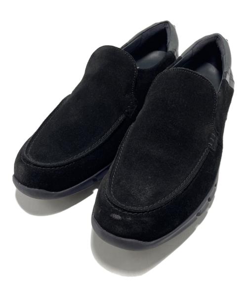 LANVIN en Bleu（ランバンオンブルー）LANVIN en Bleu (ランバンオンブルー) スリッポン ブラック サイズ:26.5の古着・服飾アイテム