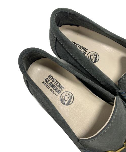 Hysteric Glamour（ヒステリックグラマー）Hysteric Glamour (ヒステリックグラマー) ローファー グレー サイズ:SIZE 8の古着・服飾アイテム