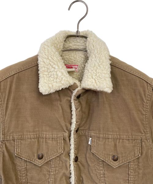 LEVI'S（リーバイス）LEVI'S (リーバイス) 内ボアコーデュロイジャケット ベージュ サイズ:36の古着・服飾アイテム