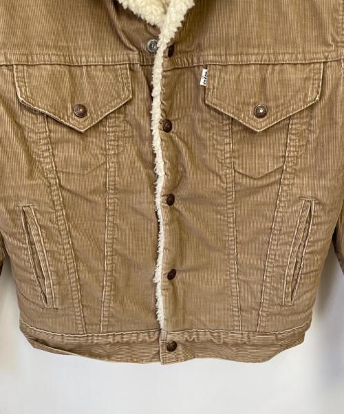 LEVI'S（リーバイス）LEVI'S (リーバイス) 内ボアコーデュロイジャケット ベージュ サイズ:36の古着・服飾アイテム
