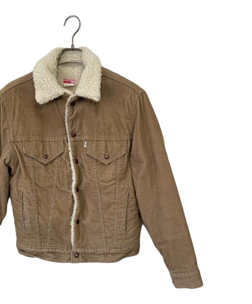 LEVI'S（リーバイス）LEVI'S (リーバイス) 内ボアコーデュロイジャケット ベージュ サイズ:36の古着・服飾アイテム