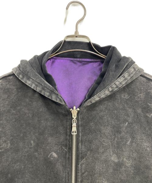 PSYCHO NATION（サイコネーション）PSYCHO NATION (サイコネーション) リバーシブルジャケット パープル×グレー サイズ:44の古着・服飾アイテム