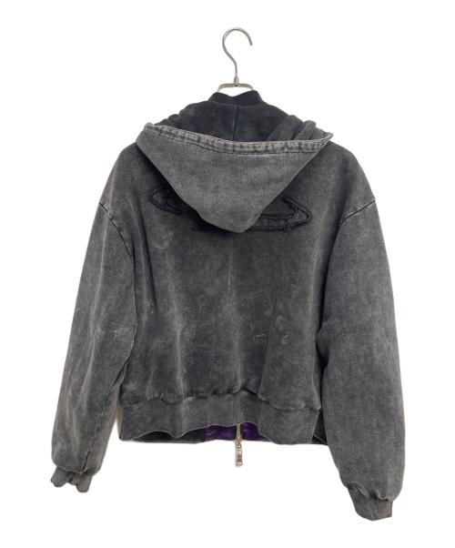 PSYCHO NATION（サイコネーション）PSYCHO NATION (サイコネーション) リバーシブルジャケット パープル×グレー サイズ:44の古着・服飾アイテム