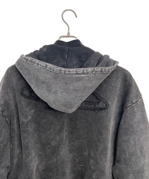 PSYCHO NATION（サイコネーション）PSYCHO NATION (サイコネーション) リバーシブルジャケット パープル×グレー サイズ:44の古着・服飾アイテム