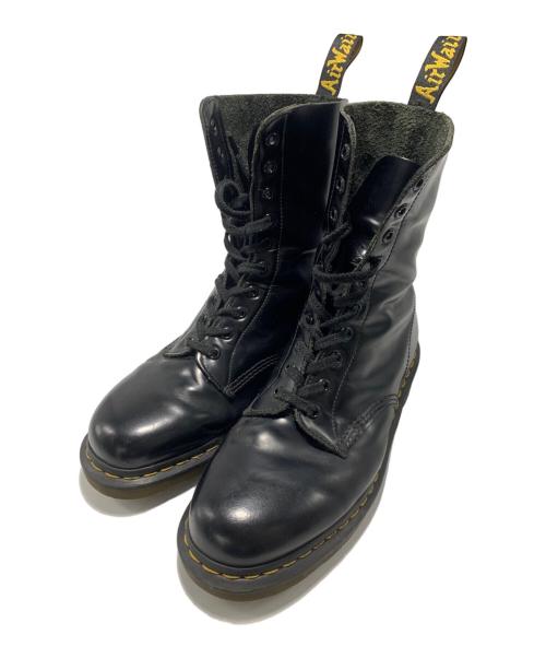 Dr.Martens（ドクターマーチン）Dr.Martens (ドクターマーチン) 10ホールブーツ ブラック サイズ:不明の古着・服飾アイテム