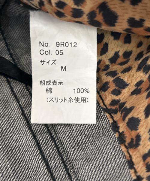 Roen（ロエン）Roen (ロエン) SEMANTIC DESIGN (セマンティックデザイン) デニムハーフパンツ ブラック サイズ:Mの古着・服飾アイテム