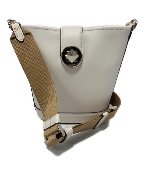 Kate Spade（ケイトスペード）Kate Spade (ケイトスペード) ショルダーバッグ ホワイトの古着・服飾アイテム