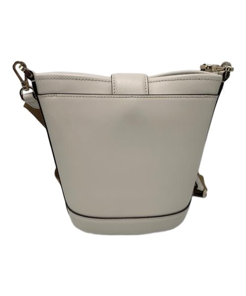 Kate Spade（ケイトスペード）Kate Spade (ケイトスペード) ショルダーバッグ ホワイトの古着・服飾アイテム