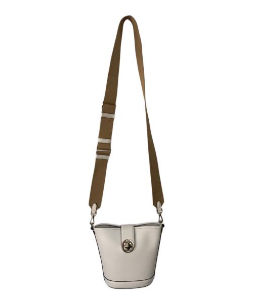 Kate Spade（ケイトスペード）Kate Spade (ケイトスペード) ショルダーバッグ ホワイトの古着・服飾アイテム