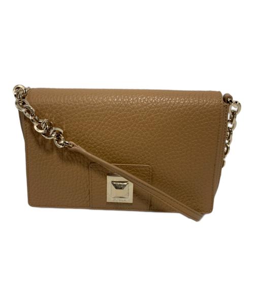 FURLA（フルラ）FURLA (フルラ) ショルダーバッグ ブラウンの古着・服飾アイテム