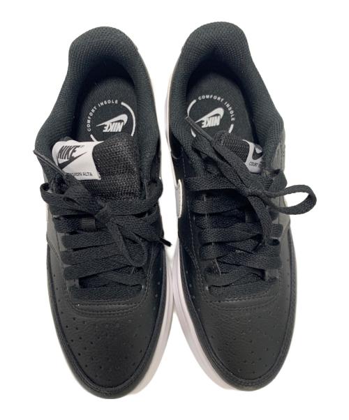 NIKE（ナイキ）NIKE (ナイキ) 厚底スニーカー ブラック×ホワイト サイズ:23.5cmの古着・服飾アイテム