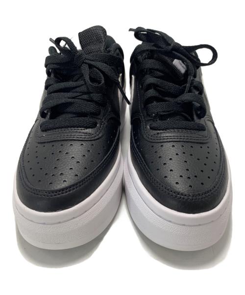 NIKE（ナイキ）NIKE (ナイキ) 厚底スニーカー ブラック×ホワイト サイズ:23.5cmの古着・服飾アイテム