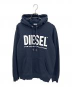 DIESELディーゼル）の古着「パーカー」｜ネイビー