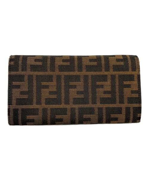 FENDI（フェンディ）FENDI (フェンディ) 長財布 ブラウンの古着・服飾アイテム