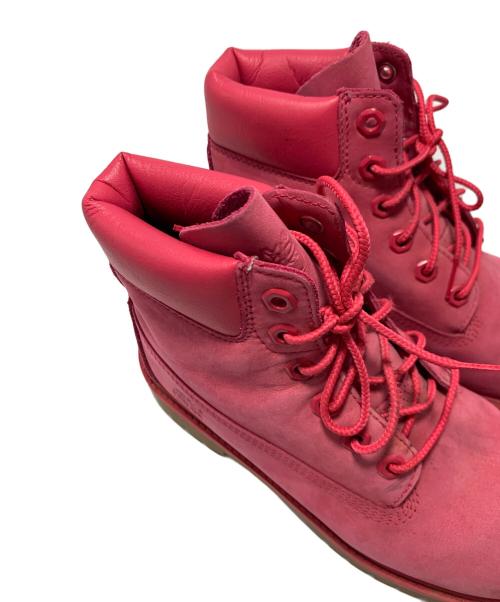 Timberland（ティンバーランド）Timberland (ティンバーランド) ブーツ ピンク サイズ:23.5cmの古着・服飾アイテム