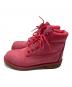 Timberland (ティンバーランド) ブーツ ピンク サイズ:23.5cm：6000円