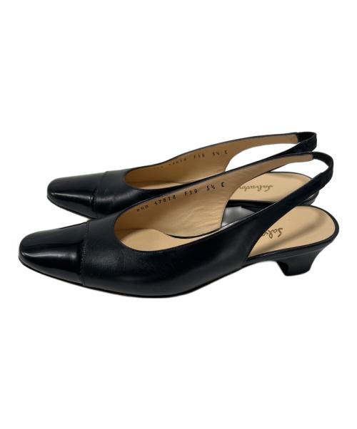 Salvatore Ferragamo（サルヴァトーレ フェラガモ）Salvatore Ferragamo (サルヴァトーレ フェラガモ) パンプス ブラック サイズ:5 1/2の古着・服飾アイテム