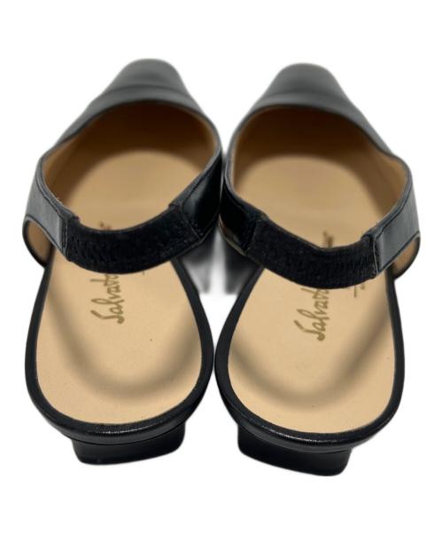 Salvatore Ferragamo（サルヴァトーレ フェラガモ）Salvatore Ferragamo (サルヴァトーレ フェラガモ) パンプス ブラック サイズ:5 1/2の古着・服飾アイテム