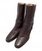 TANINO CRISCIタニノクリスチー）の古着「ショートブーツ」｜ブラウン