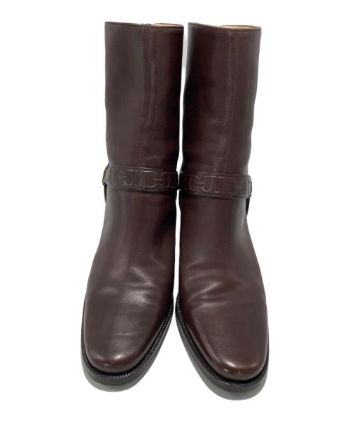 TANINO CRISCI（タニノクリスチー）TANINO CRISCI (タニノクリスチー) ショートブーツ ブラウン サイズ:35 １/2の古着・服飾アイテム