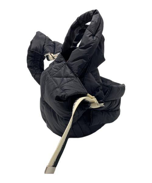 beautiful people（ビューティフルピープル）beautiful people (ビューティフルピープル) TAION (タイオン) PATTED MINI TOTE SHOULDER ブラックの古着・服飾アイテム