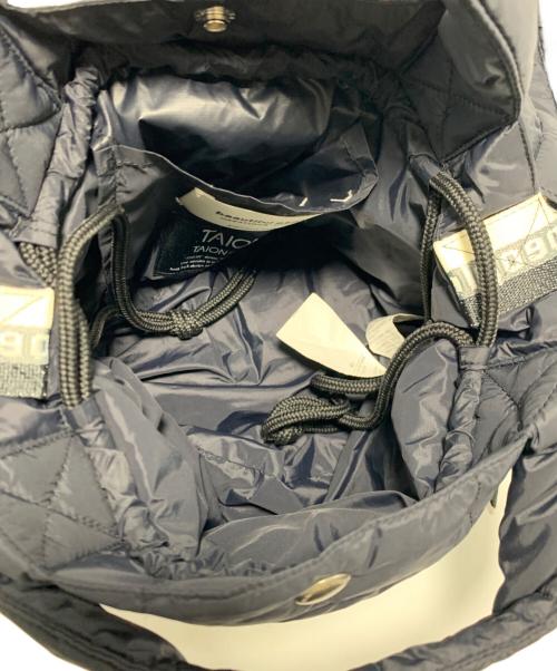 beautiful people（ビューティフルピープル）beautiful people (ビューティフルピープル) TAION (タイオン) PATTED MINI TOTE SHOULDER ブラックの古着・服飾アイテム