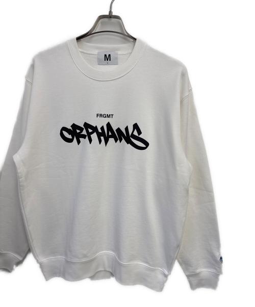 FRAGMENT ORPHANS（フラグメント オーファンズ）FRAGMENT ORPHANS (フラグメント オーファンズ) スウェット ホワイト サイズ:Mの古着・服飾アイテム