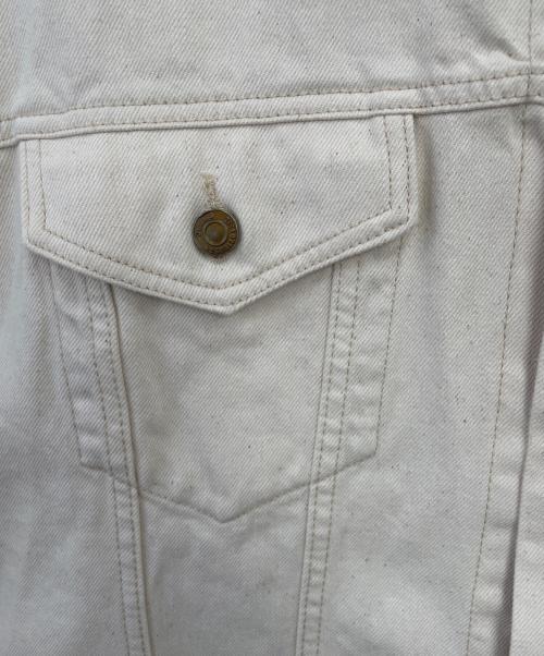 UNGRID（アングリッド）UNGRID (アングリッド) ビッグシルエットデニムジャケット アイボリー サイズ:Fの古着・服飾アイテム