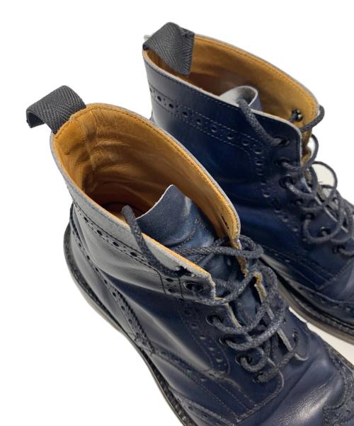 Tricker's（トリッカーズ）Tricker's (トリッカーズ) SHIPS (シップス) レザーブーツ ネイビー サイズ:26cmの古着・服飾アイテム
