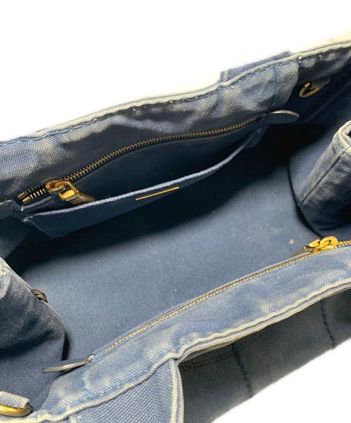 PRADA（プラダ）PRADA (プラダ) ハンドバッグ インディゴの古着・服飾アイテム