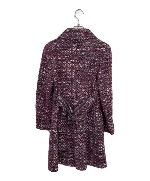 Max Mara Studio（マックスマーラ ストゥディオ）Max Mara Studio (マックスマーラ ストゥディオ) コート パープル サイズ:NL32の古着・服飾アイテム