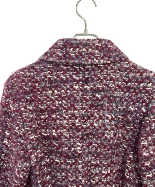 Max Mara Studio（マックスマーラ ストゥディオ）Max Mara Studio (マックスマーラ ストゥディオ) コート パープル サイズ:NL32の古着・服飾アイテム