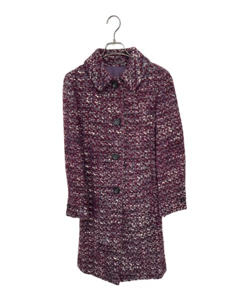 Max Mara Studio（マックスマーラ ストゥディオ）Max Mara Studio (マックスマーラ ストゥディオ) コート パープル サイズ:NL32の古着・服飾アイテム