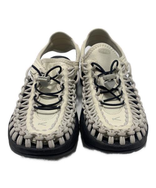 KEEN（キーン）KEEN (キーン) カジュアルシューズ ホワイト×ブラック サイズ:SIZE 37の古着・服飾アイテム