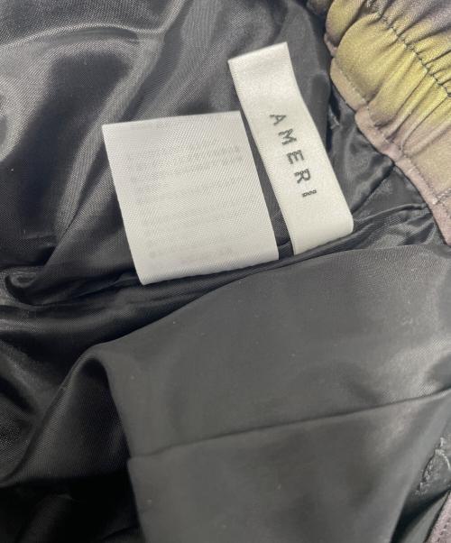 Ameri（アメリ）Ameri (アメリ) タックパンツ グリーン×イエロー サイズ:Sの古着・服飾アイテム
